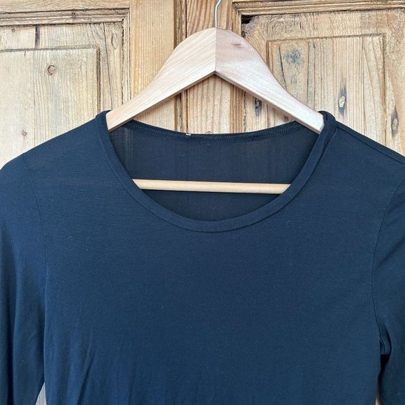 TWP Trish Wescoat Pound best fit for an xs Black Crewneck Longsleeve T No tag. - Picture 2 of 6